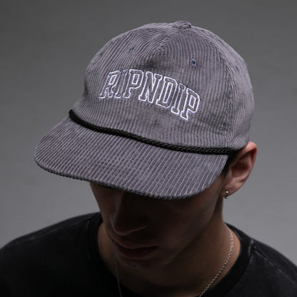 RIPNDIP TEAM SPIRIT STRAPBACK-CHARCOAL