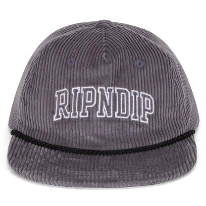 RIPNDIP TEAM SPIRIT STRAPBACK-CHARCOAL