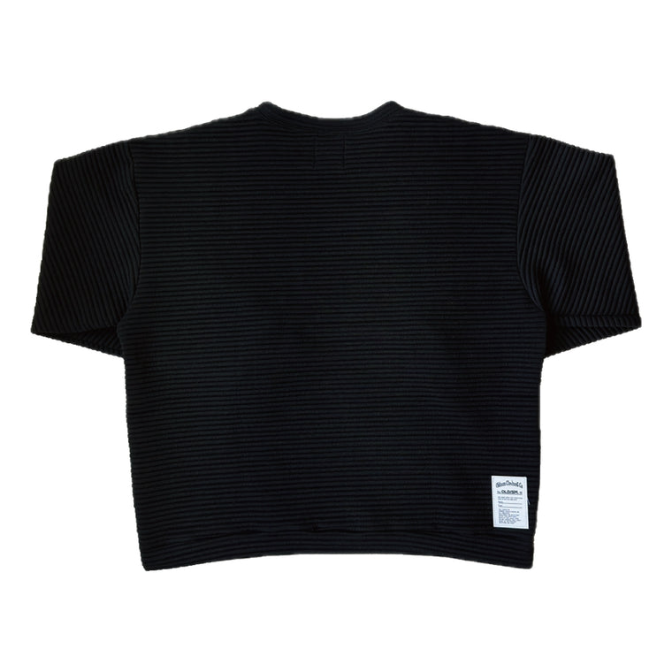 OLDISM TECH EMBROIDERY SWEATER-BLACK