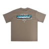 2ND CLOSET TECHNO COMMUNITY CENTER T-SHIRT-BEIGE