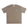 2ND CLOSET TECHNO COMMUNITY CENTER T-SHIRT-BEIGE