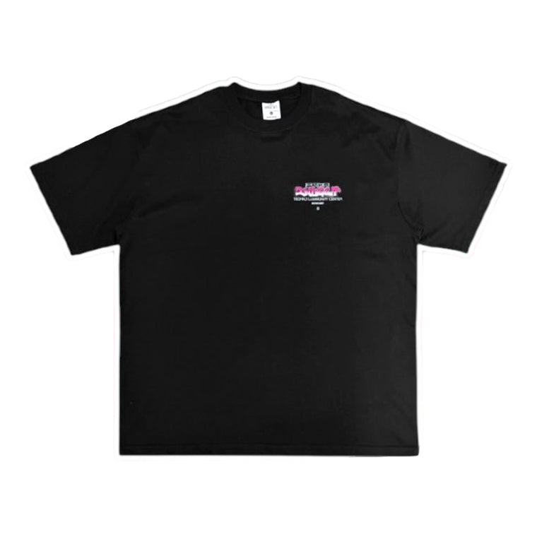 2ND CLOSET TECHNO COMMUNITY CENTER T-SHIRT-BLACK