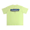 2ND CLOSET TECHNO COMMUNITY CENTER T-SHIRT-LIME