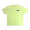 2ND CLOSET TECHNO COMMUNITY CENTER T-SHIRT-LIME