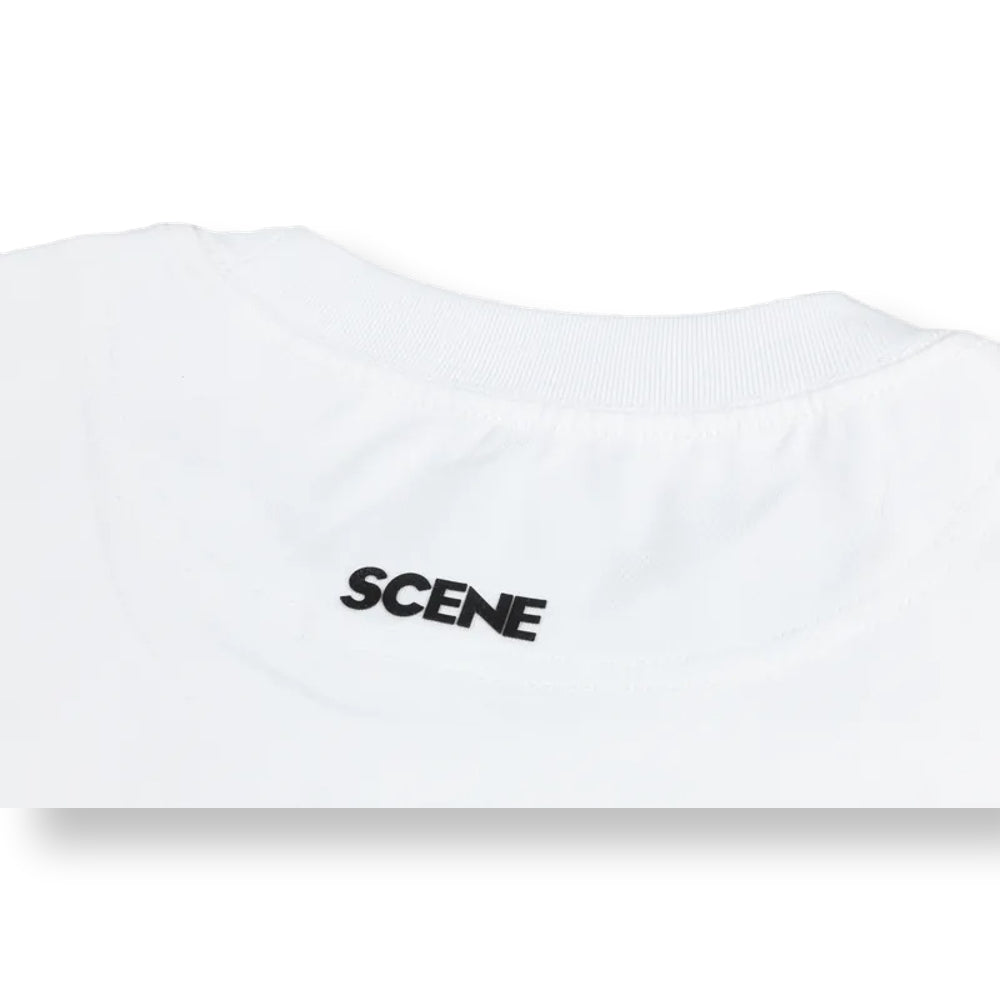 SCENE BY ICE FIRE TEEPRINT_POCTKET TEE-WHITE