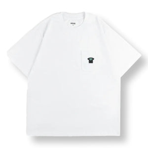 SCENE BY ICE FIRE TEEPRINT_POCTKET TEE-WHITE