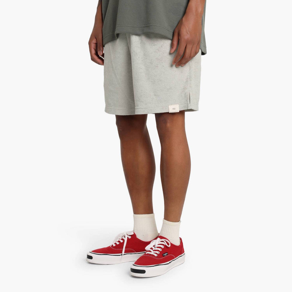 MADNESS TERRY LOOP EASY SHORTS-HEATHER GREY