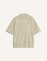 MAISON KITSUNE TERRY RESORT SHIRT-TEA LEAF