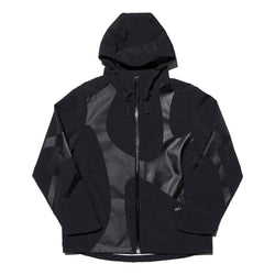NINE POINT NINE THE SUN 3L SHELL JACKET-BLACK