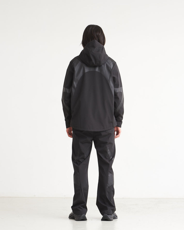 NINE POINT NINE THE SUN 3L SHELL JACKET-BLACK