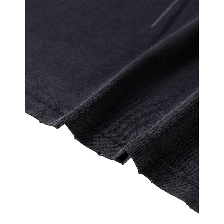 NINE POINT NINE "THE SUN" LS TEE-BLACK