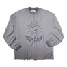 NINE POINT NINE "THE SUN" LS TEE-GREY
