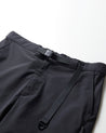NINE POINT NINE THE SUN SHELL PANTS-BLACK