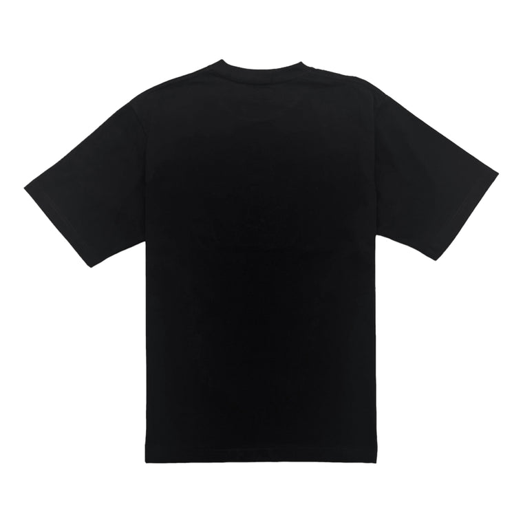 2ND CLOSET "THINKIN' BEAR" APPLIQUE S/S T-SHIRT-BLACK