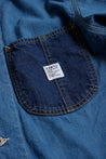 FUNDAMENTAL THIRD JACKET COVERALL 3YR WASH-INDIGO
