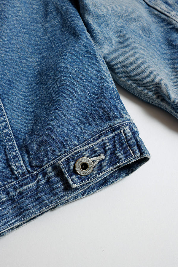 FUNDAMENTAL THIRD THIRD JACKET 3YR WASH-INDIGO