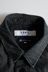 FUNDAMENTAL THIRD THIRD SHIRT 3YR WASH-BLACK