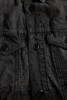 FUNDAMENTAL THIRD THIRD SHIRT 3YR WASH-BLACK