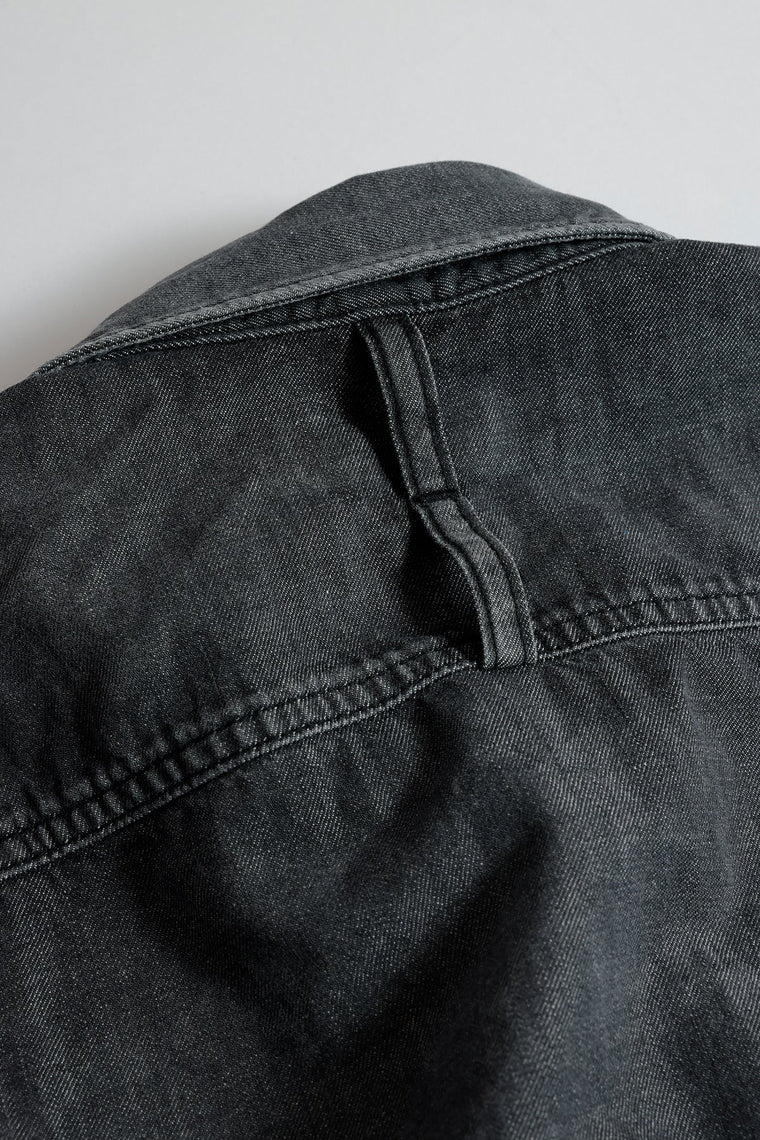 FUNDAMENTAL THIRD THIRD SHIRT 3YR WASH-BLACK