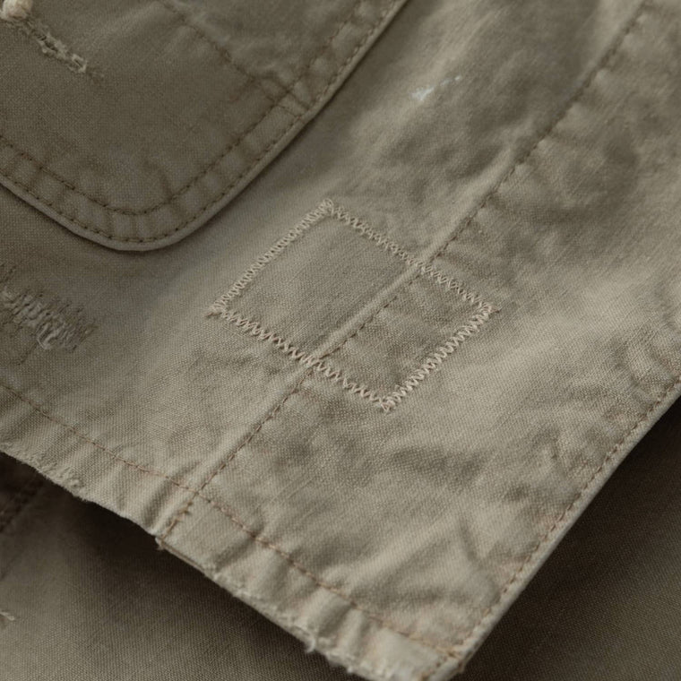 MADNESS THRASHED WORK JACKET. REGULAR (MADE IN JAPAN)-BEIGE