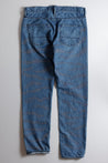 FUNDAMENTAL TIGER SASHIKO PANTS 3YR WASH-INDIGO