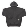 TEAMJOINED TJTC™ EMBROIDERED PATCH SHERPA HOODIE-FOSSIL GREY