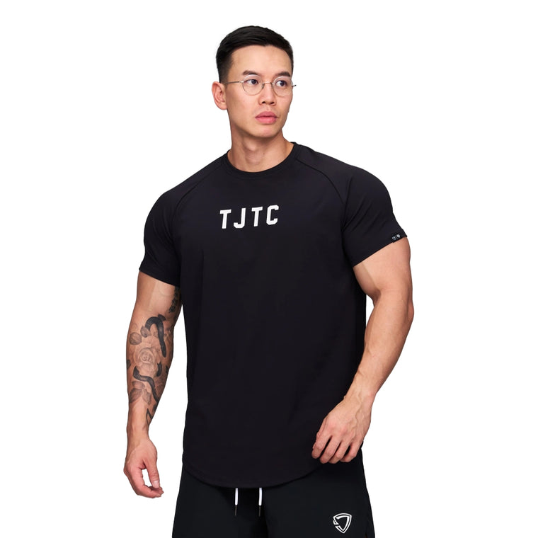 TEAMJOINED TJTC™ ADAPT PERFORMANCE MUSCLE TEE-BLACK