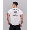 TEAMJOINED TJTC™ ADAPT PERFORMANCE MUSCLE TEE-WHITE