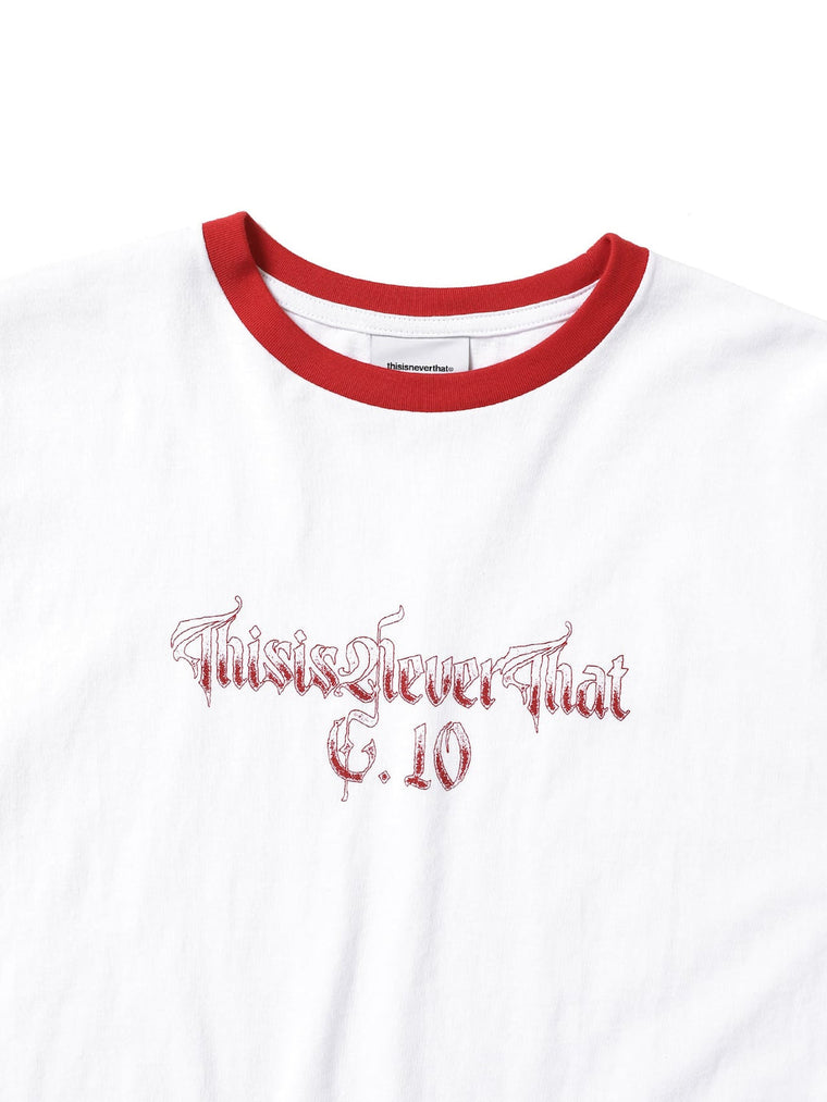 THIS IS NEVER THAT TNT C. 10 TEE-WHITE