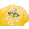 SCENE BY ICE FIRE x TO-FU SUMMER TEE C-YELLOW