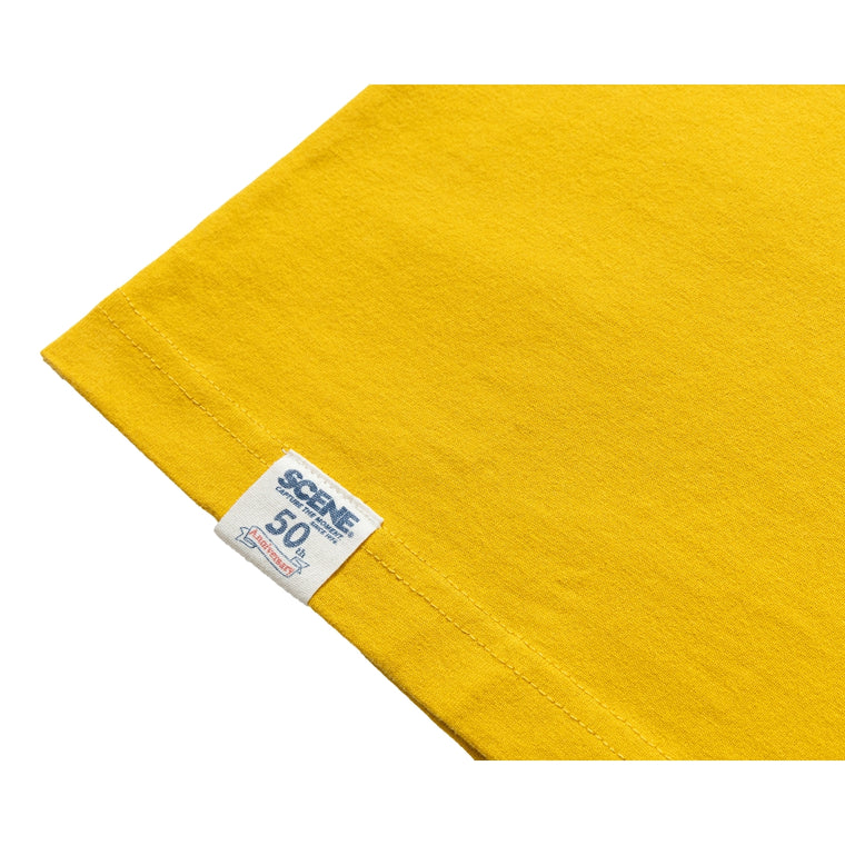 SCENE BY ICE FIRE x TO-FU SUMMER TEE C-YELLOW