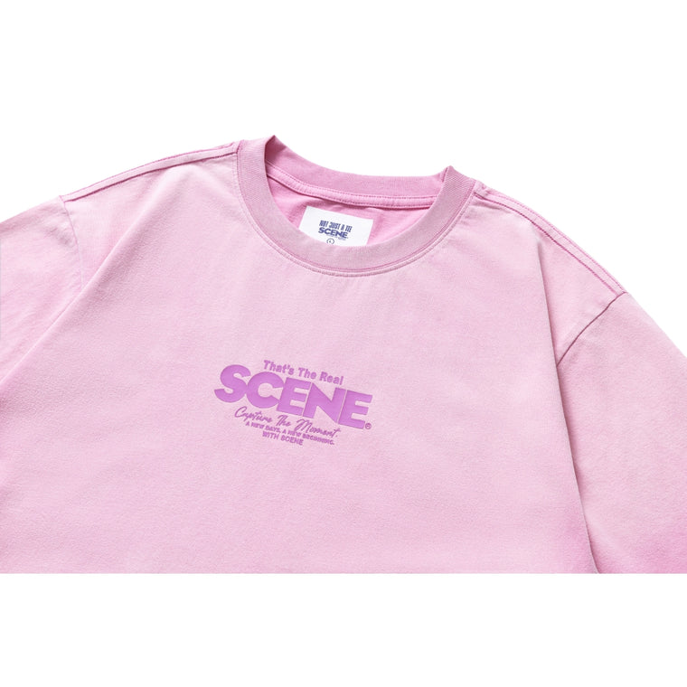 SCENE BY ICE FIRE x TO-FU SUMMER TEE D-PINK