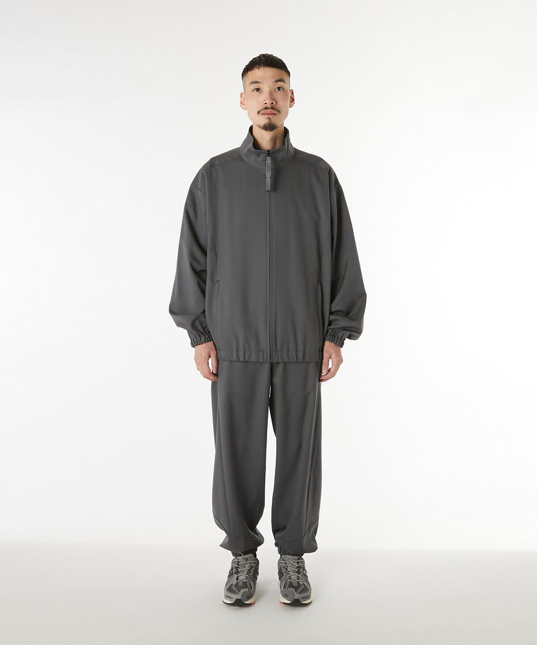 N.HOOLYWOOD TRACK JACKET-CHARCOAL