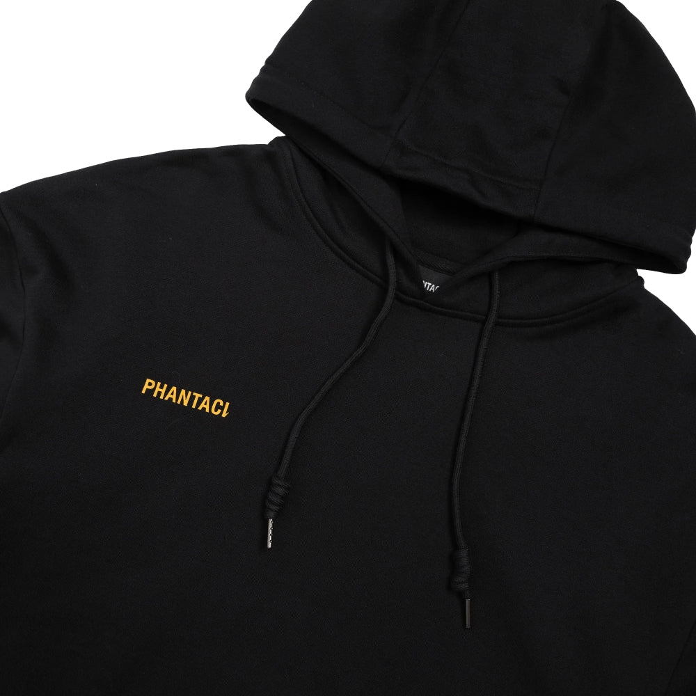 PHANTACI TRANSFORM SMILEY HOODIE-BLACK
