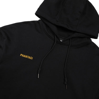 PHANTACI TRANSFORM SMILEY HOODIE-BLACK