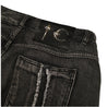 THUG CLUB TRIBAL DENIM PANTS-BLACK