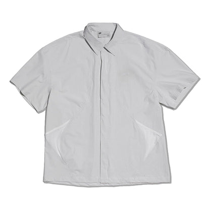 NINE POINT NINE TYPE IA TECH S/S SHIRTS-BEIGE