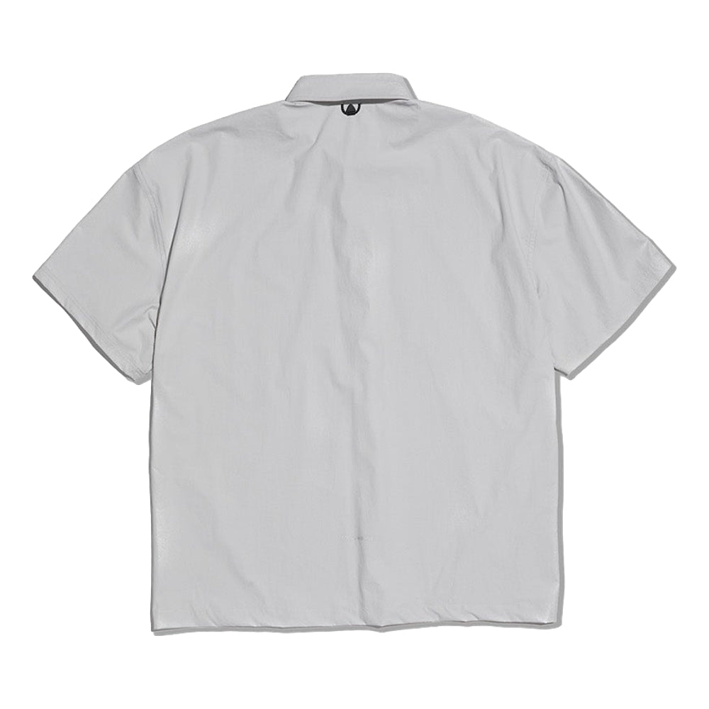 NINE POINT NINE TYPE IA TECH S/S SHIRTS-BEIGE