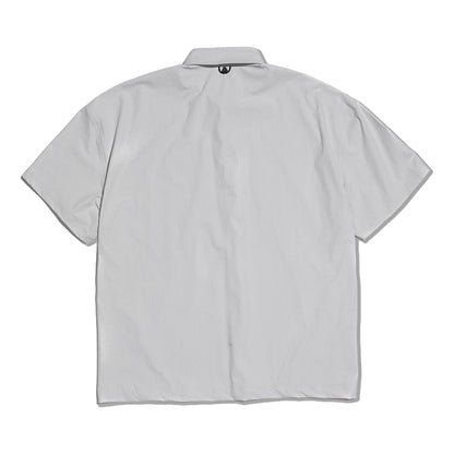 NINE POINT NINE TYPE IA TECH S/S SHIRTS-BEIGE