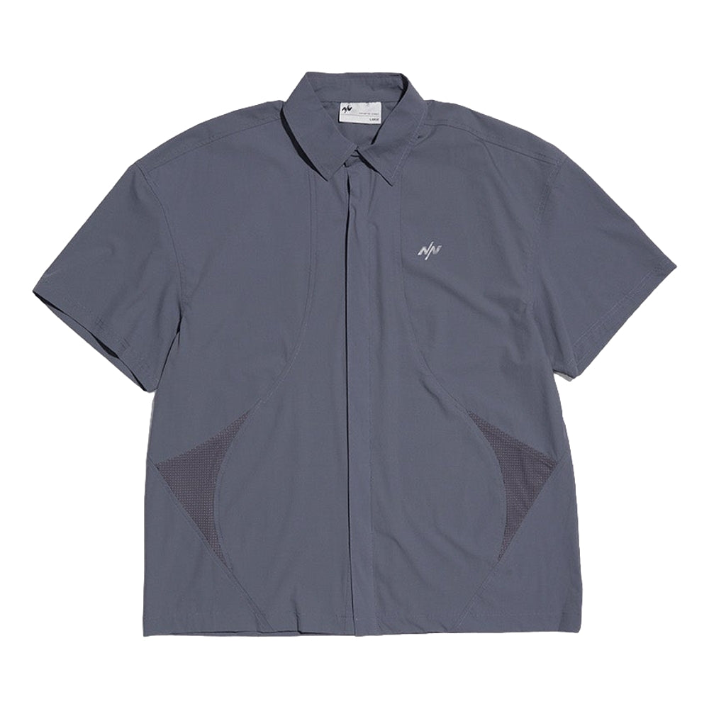 NINE POINT NINE TYPE IA TECH S/S SHIRTS-GREY