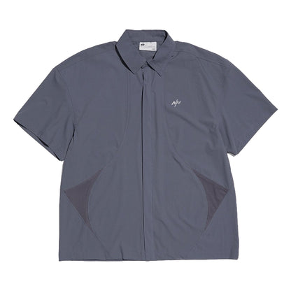 NINE POINT NINE TYPE IA TECH S/S SHIRTS-GREY