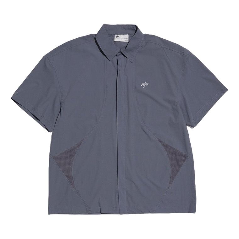 NINE POINT NINE TYPE IA TECH S/S SHIRTS-GREY