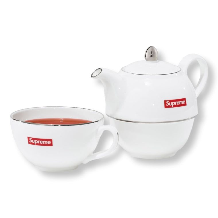 SUPREME TEA SET-WHITE