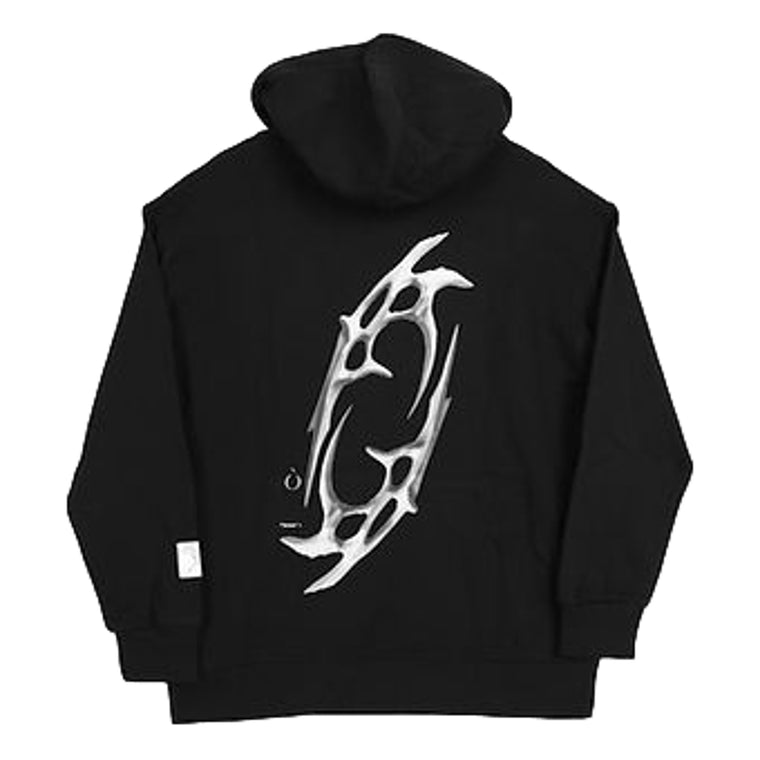 ÒLINE THORN HOODIES-BLACK
