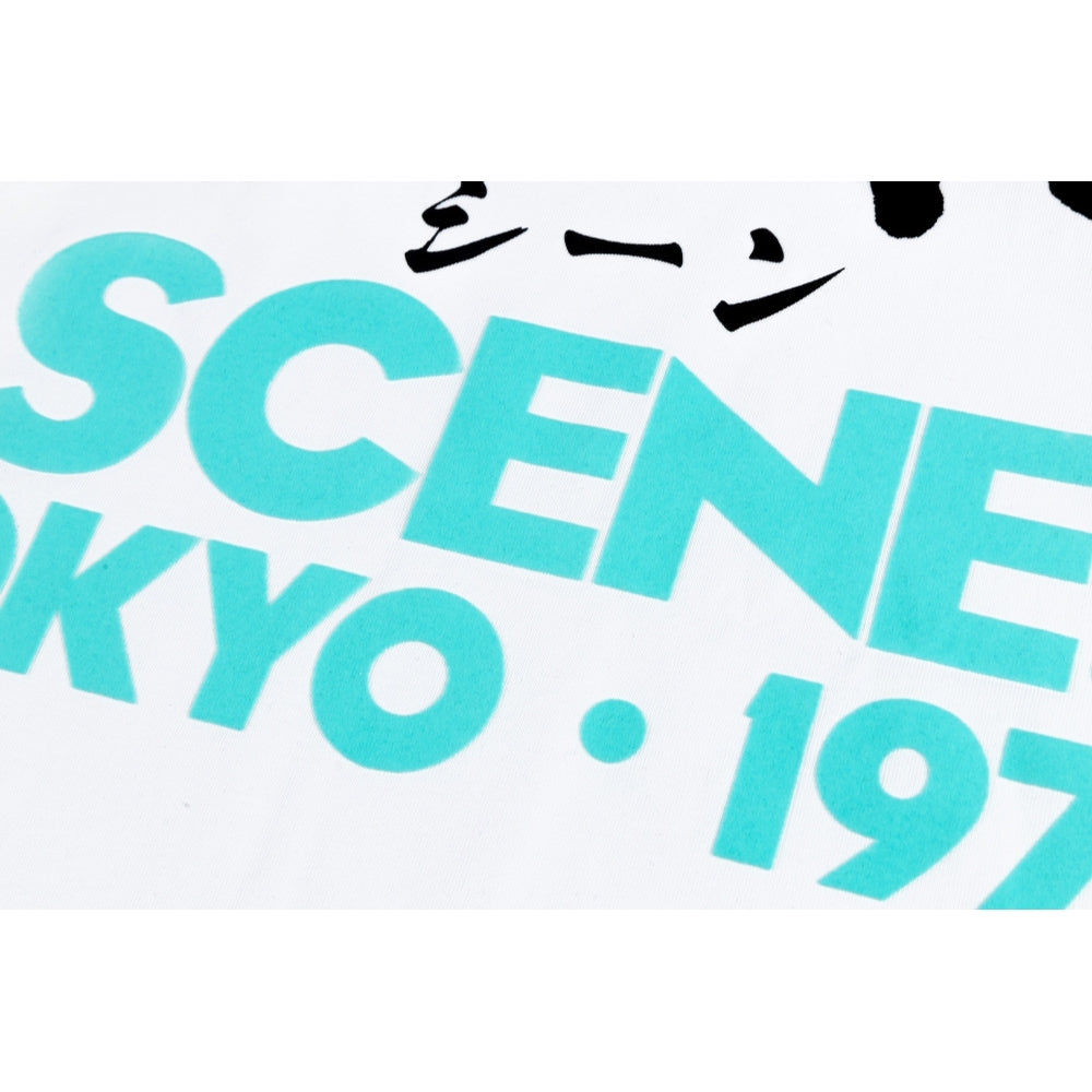 SCENE BY ICE FIRE TOKYO HANJI 1976 TEE // WHITE-WHITE