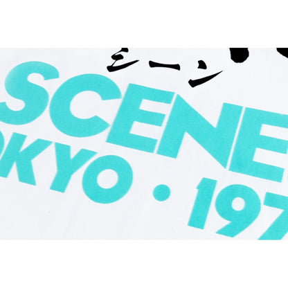 SCENE BY ICE FIRE TOKYO HANJI 1976 TEE // WHITE-WHITE