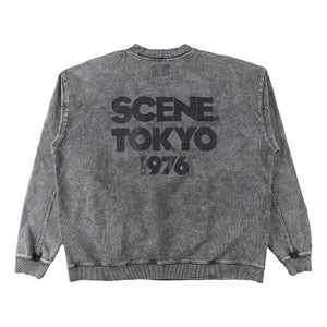 SCENE BY ICE FIRE TOKYO 1976 SWEATER-GREY