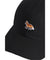 MAISON KITSUNE U BABY FOX 6P CAP-BLACK