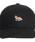 MAISON KITSUNE U BABY FOX 6P CAP-BLACK