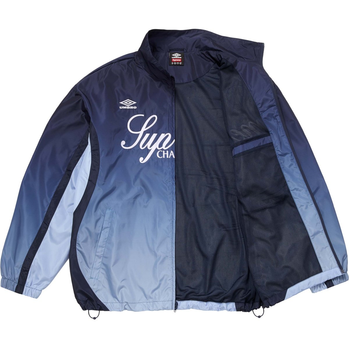 SUPREME UMBRO® GRADIENT TRACK JACKET-NAVY - Popcorn Store